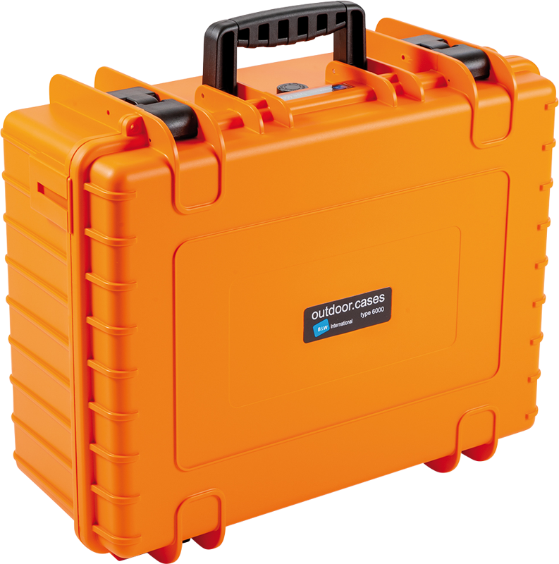BW Outdoor Cases Type 6000 / Orange (pre-cut foam)