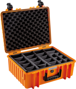 BW Outdoor Cases Type 6000 / Orange (divider system)