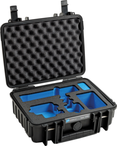 BW Outdoor Case Type 1000 for GoPro Hero 12 (fits even GoPro Hero 9/10/11), Black