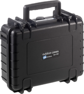 BW Outdoor Case Type 1000 for GoPro Hero 12 (fits even GoPro Hero 9/10/11), Black