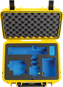 BW Outdoor Case Type 1000 for GoPro Hero 12 (fits even GoPro Hero 9/10/11), Yellow