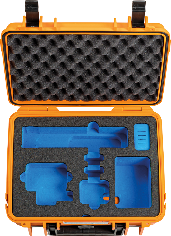 BW Outdoor Case Type 1000 for GoPro Hero 12 (fits even GoPro Hero 9/10/11), Orange