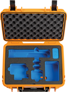 BW Outdoor Case Type 1000 for GoPro Hero 12 (fits even GoPro Hero 9/10/11), Orange