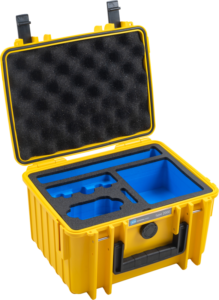 BW Outdoor Case Type 2000 for DJI Osmo Action 3 / Yellow