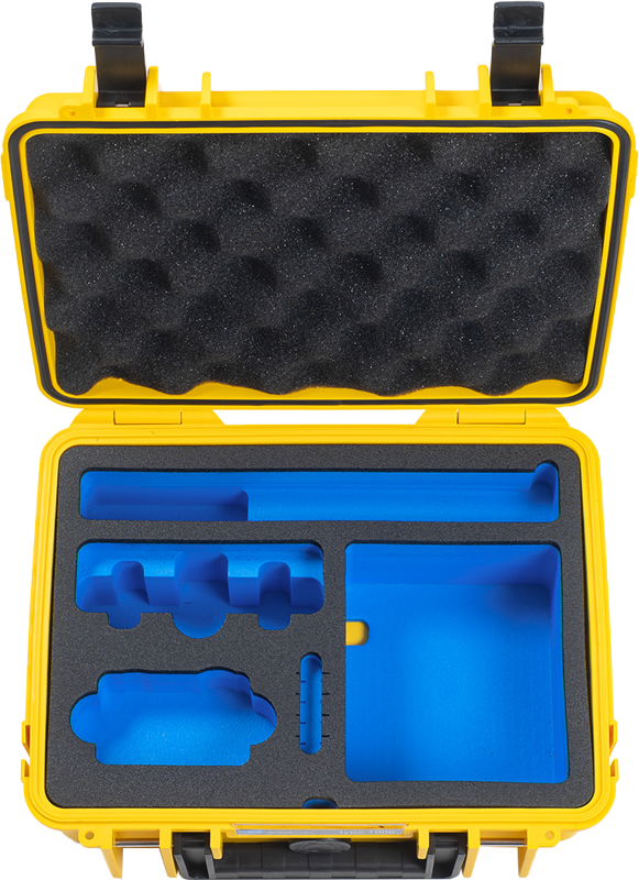 BW Outdoor Case Type 2000 for DJI Osmo Action 3 / Yellow