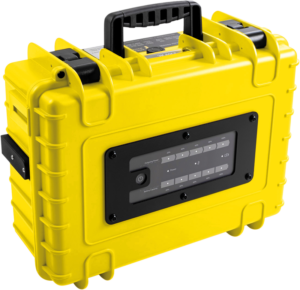 BW Outdoor Cases energy.case PRO500 (300 Watt), yellow