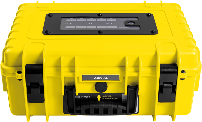 BW Outdoor Cases energy.case PRO500 (300 Watt), yellow