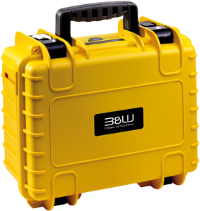 BW Outdoor Cases Type 3000 for DJI Air 3 / DJI Air 3S / Yellow