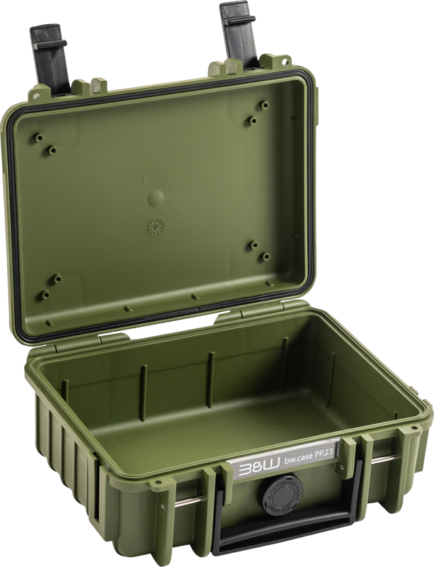 BW Outdoor Cases Type 500 / Bronze green (pre-cut foam)