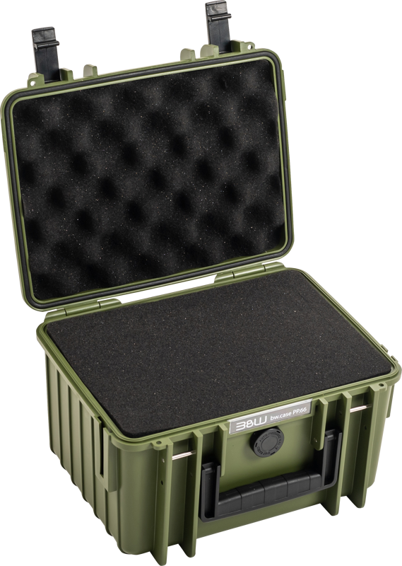 BW Outdoor Cases Type 2000 / Bronze green (pre-cut foam)