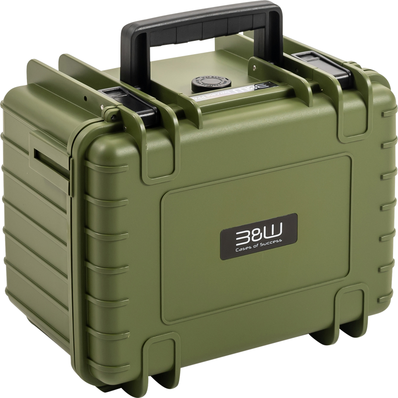 BW Outdoor Cases Type 2000 / Bronze green (pre-cut foam)