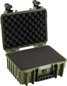 BW Outdoor Cases Type 3000 / Bronze green (pre-cut foam)