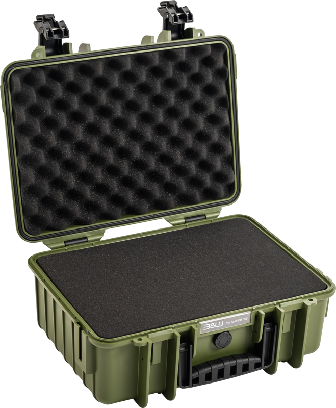 BW Outdoor Cases Type 4000 / Bronze green (pre-cut foam)