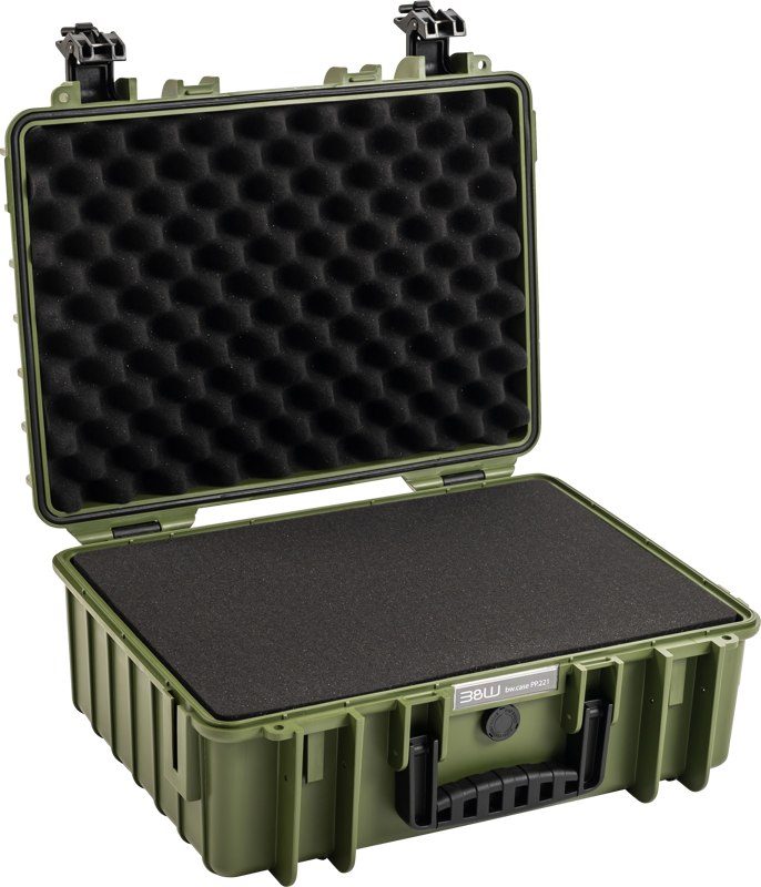 BW Outdoor Cases Type 5000 / Bronze green (pre-cut foam)