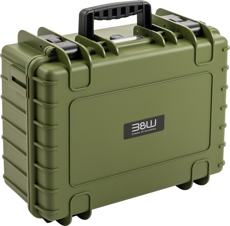 BW Outdoor Cases Type 5000 / Bronze green (pre-cut foam)