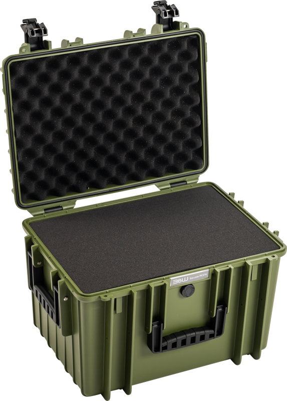 BW Outdoor Cases Type 5500 / Bronze green (pre-cut foam)