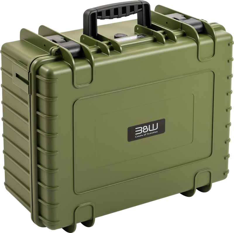 BW Outdoor Cases Type 6000 / Bronze green (pre-cut foam)