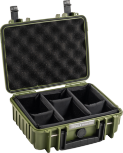 BW Outdoor Cases Type 1000 / Bronze green (divider system)