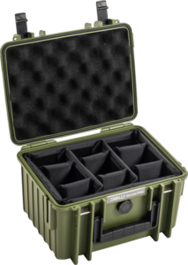 BW Outdoor Cases Type 2000 / Bronze green (divider system)