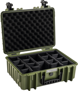 BW Outdoor Cases Type 5000 / Bronze green (divider system)