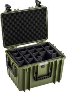 BW Outdoor Cases Type 5500 / Bronze green (divider system)