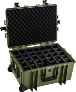 BW Outdoor Cases Type 6800 / Bronze green (divider system)