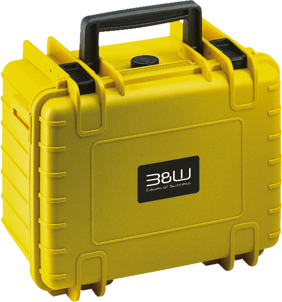 BW Outdoor Cases Type 2000 for DJI Mini 4 Pro / Yellow