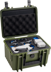 BW Outdoor Cases Type 2000 for DJI Mini 4 Pro / Bronze Green