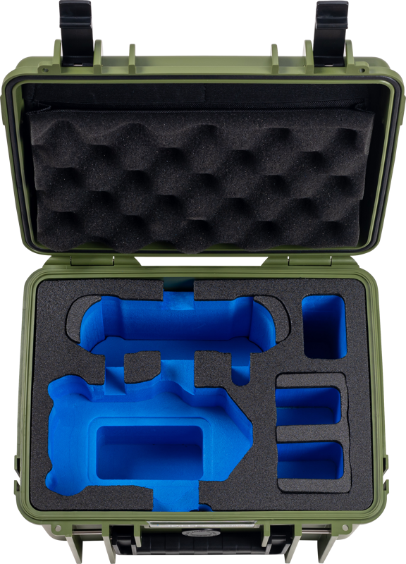 BW Outdoor Cases Type 2000 for DJI Mini 4 Pro / Bronze Green