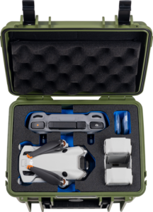 BW Outdoor Cases Type 2000 for DJI Mini 4 Pro / Bronze Green
