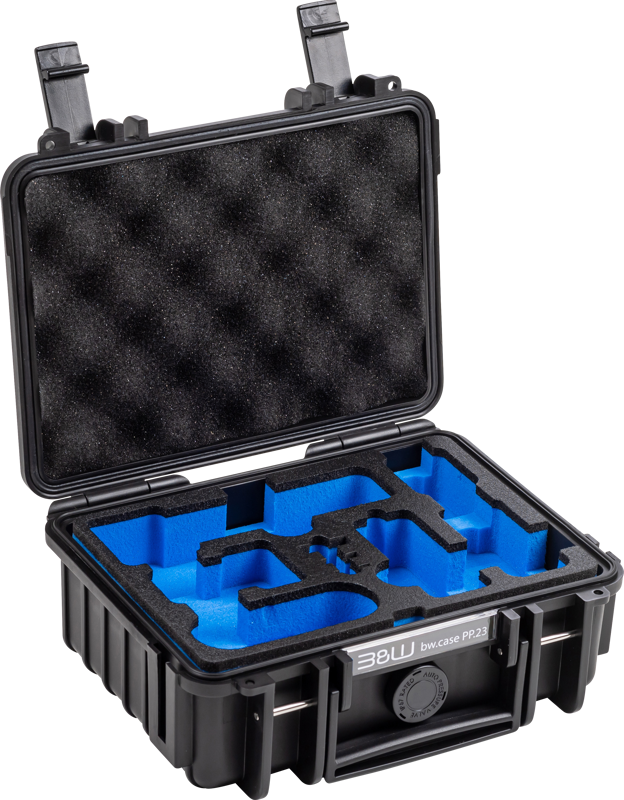 BW Outdoor Case Type 500 for DJI Osmo Pocket 3 Creator Combo, Black