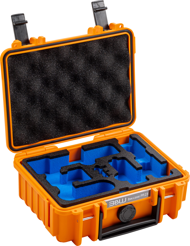 BW Outdoor Case Type 500 for DJI Osmo Pocket 3 Creator Combo, Orange