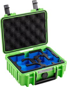 BW Outdoor Case Type 500 for DJI Osmo Pocket 3 Creator Combo, Green