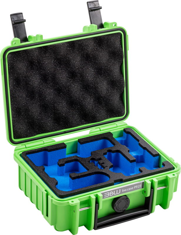 BW Outdoor Case Type 500 for DJI Osmo Pocket 3 Creator Combo, Green