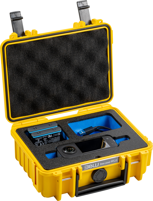 BW Outdoor Case Type 500 for Insta360 X3, yellow