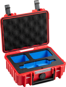 BW Outdoor Case Type 500 for Insta360 X3, red