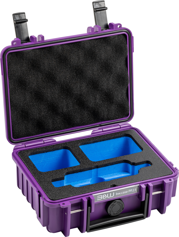 BW Outdoor Case Type 500 for Insta360 X3, purple