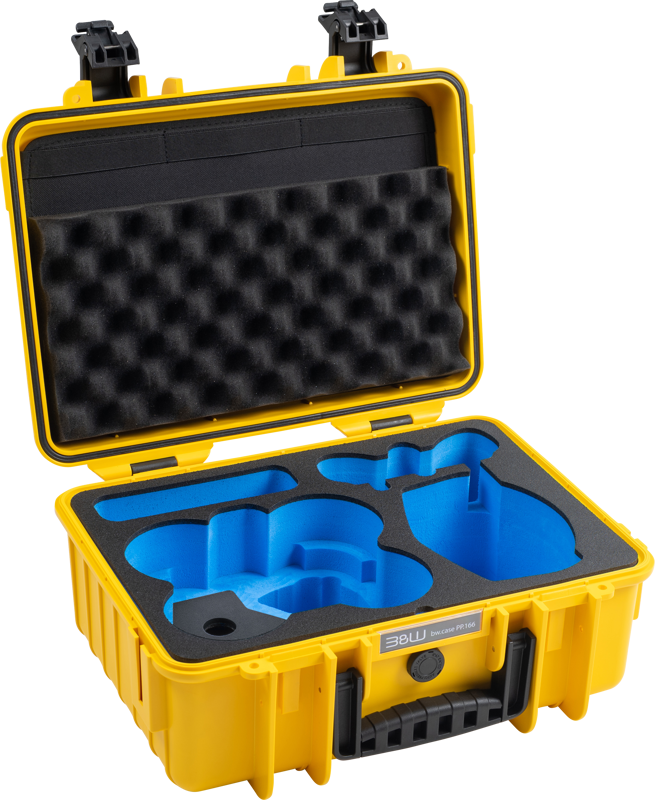 BW Outdoor Cases Type 4000 for DJI Avata2 - yellow