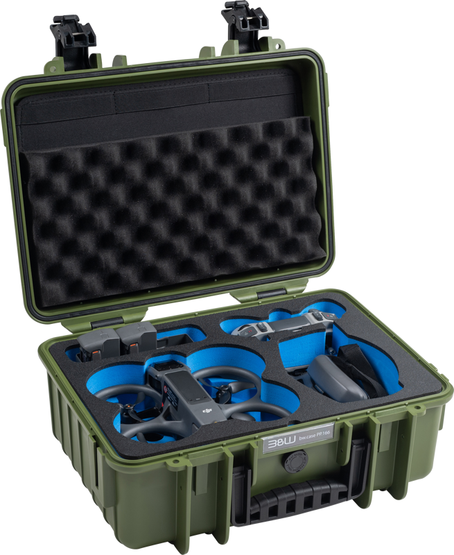 BW Outdoor Cases Type 4000 for DJI Avata2 - bronze green
