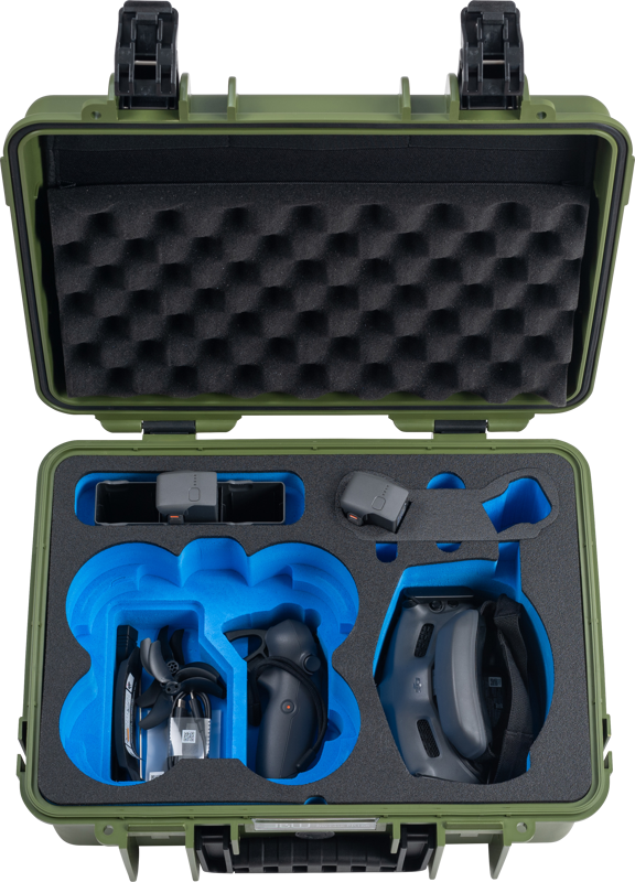 BW Outdoor Cases Type 4000 for DJI Avata2 - bronze green