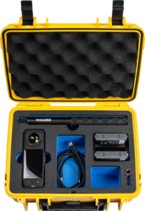 BW Outdoor Case Type 1000 for Insta360 X4, yellow