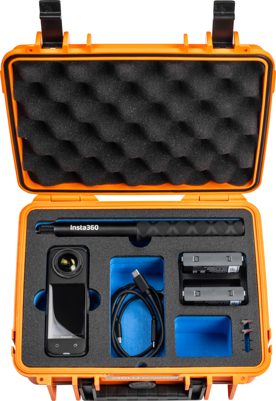 BW Outdoor Case Type 1000 for Insta360 X4, orange