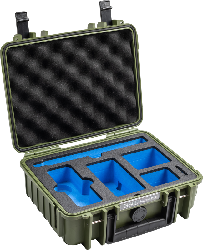 BW Outdoor Case Type 1000 for Insta360 X4, bronze green