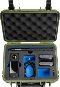 BW Outdoor Case Type 1000 for Insta360 X4, bronze green
