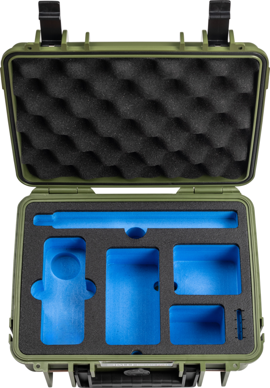 BW Outdoor Case Type 1000 for Insta360 X4, bronze green