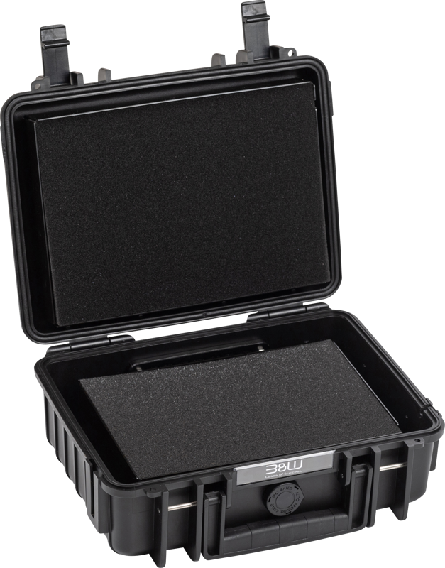 BW Outdoor Battery.case P908.08. Transport & Storage of defective lithium batteries, black