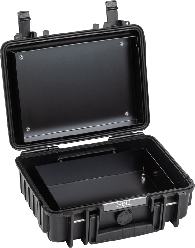 BW Outdoor Battery.case P908.08. Transport & Storage of defective lithium batteries, black