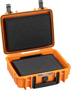 BW Outdoor Battery.case P908.08. Transport & storage of defective lithium batteries, orange