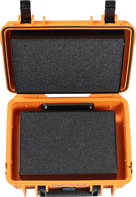 BW Outdoor Battery.case P908.08. Transport & storage of defective lithium batteries, orange