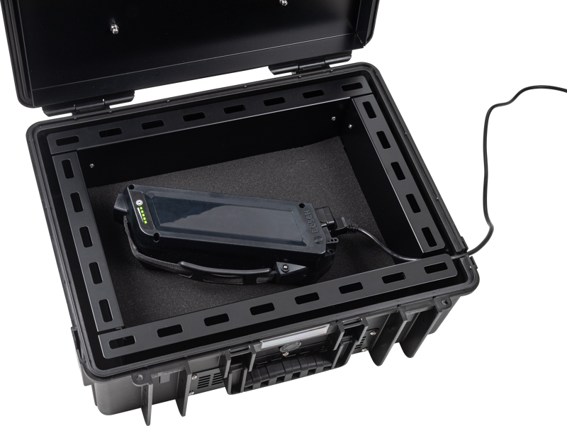 BW Outdoor Battery.case 908.8. Transport & Storage of defective lithium batteries, black